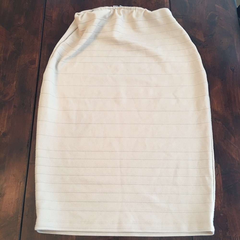 Charlotte Russe Bodycon skirt, ribbed midi
